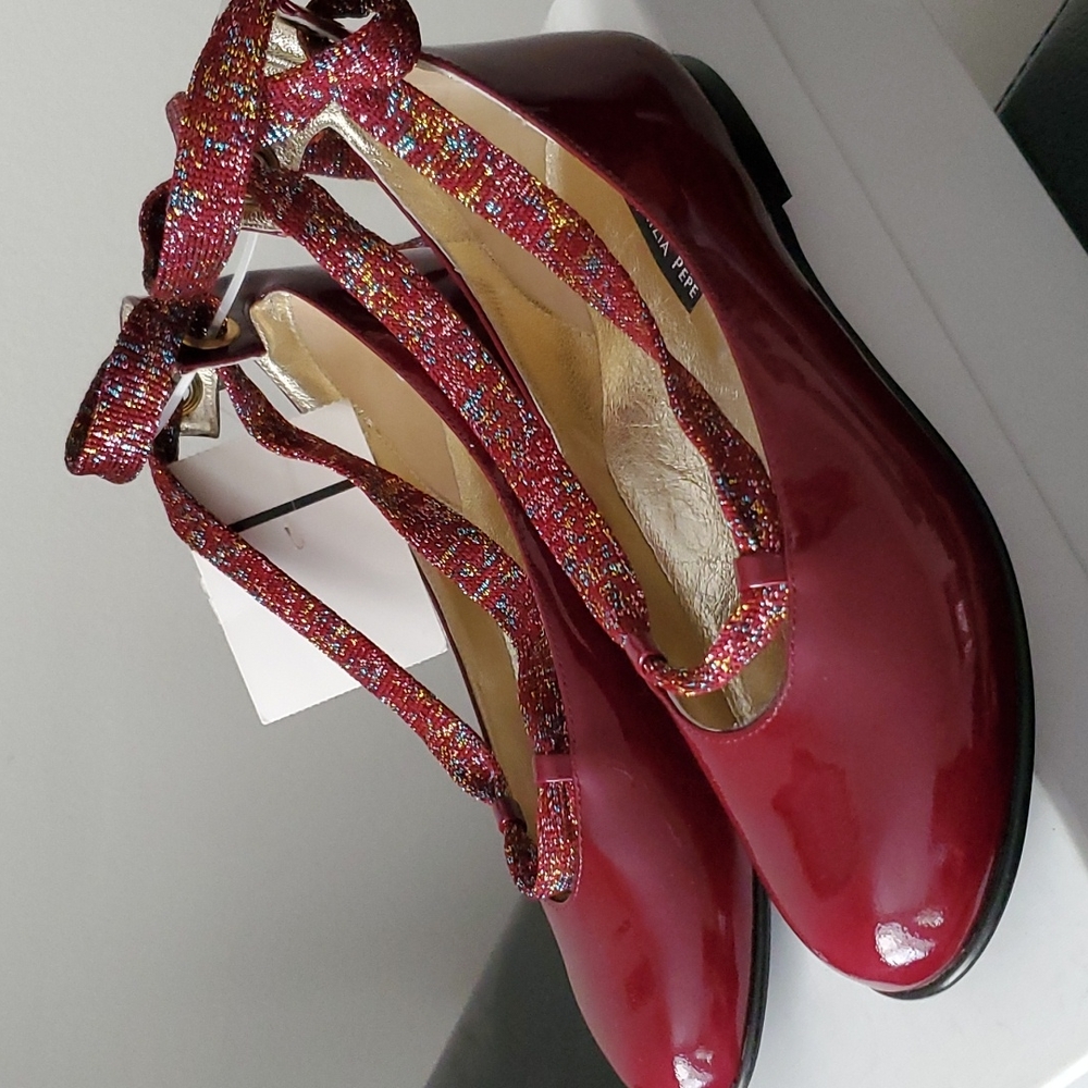 PATRIZIA PEPE Size EU 33  burgundy